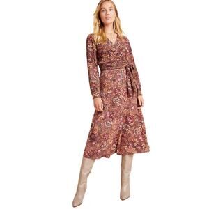 Kachel X Anthropologie Floral Allegra A-Line Skirt-6